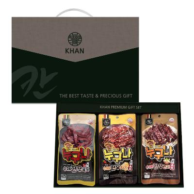 [칸육포] 수제 한우육포 3종 선물세트 180g