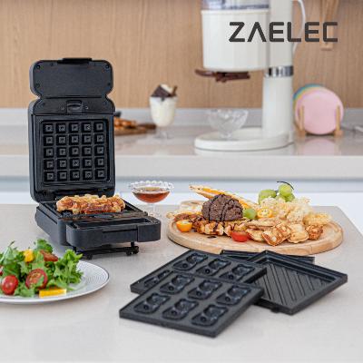 자일렉 스윗홈 3in1 타이머 간식메이커 (와플/샌드위치/곰모양틀) ZL-216N