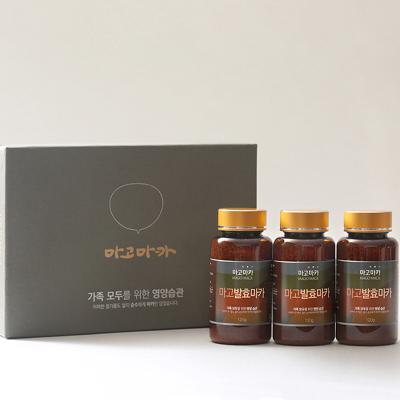 마고마카 발효과립 선물세트 (발효마카x3병)/3개월분