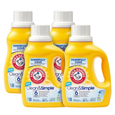 암앤해머 세탁세제 클린앤심플 1.29L x 4개