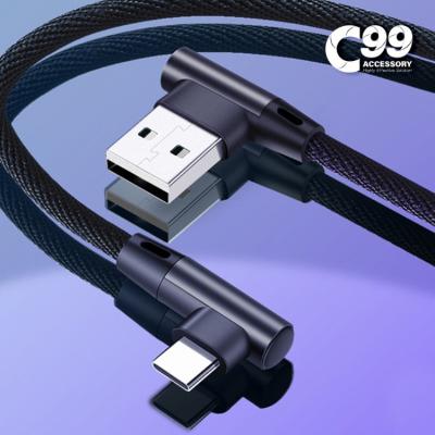 C99 3미터 라이트앵글 고속충전 케이블 (USB C타입)
