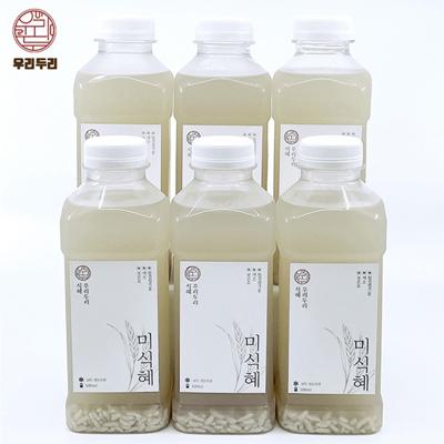 [우리두리] 우리두리식혜 미식혜 500ml x 6개