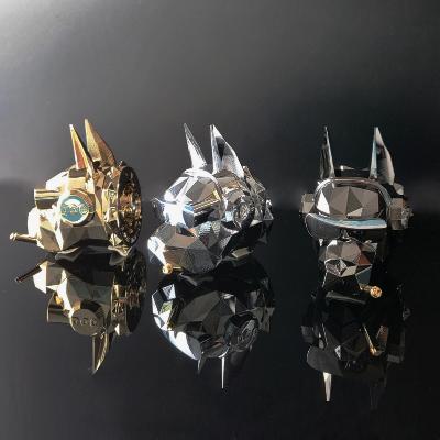 [1+1] 차량용 방향제 명품 고급 디퓨저 송풍구 불독 방향제 BD-1 메탈릭 블랙 외 2종