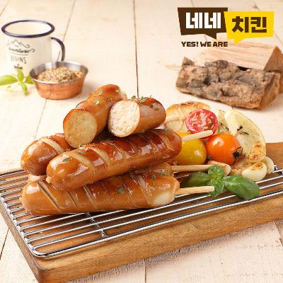 네네치킨 네꼬닭 부드러운 닭가슴살 소시지 오리지날 9팩