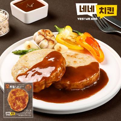 네네치킨 네꼬닭 닭가슴살 오트밀 스테이크 스테이크맛 9팩