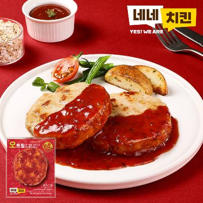 네네치킨 네꼬닭 닭가슴살 오트밀 스테이크 아라비아따맛 9팩