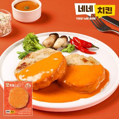 네네치킨 네꼬닭 닭가슴살 오트밀 스테이크 레드마요맛 9팩