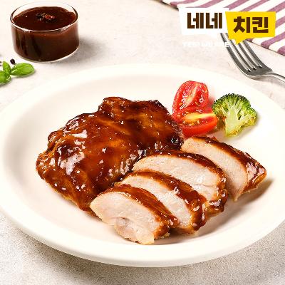 네네치킨 네꼬닭 저당 순살닭다리 함박스테이크맛 9팩