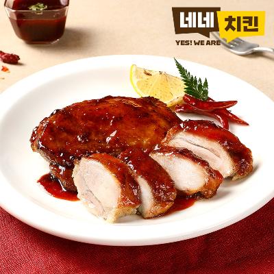 네네치킨 네꼬닭 순살닭다리 레드바베큐맛 9팩