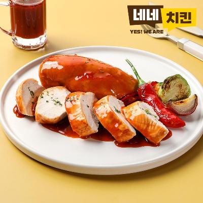 네네치킨 네꼬닭 양념치킨맛 닭가슴살 9팩