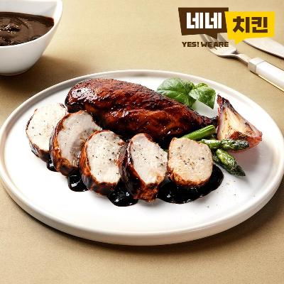 네네치킨 네꼬닭 짜장맛 닭가슴살 9팩