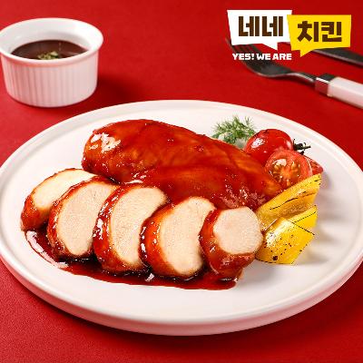 네네치킨 네꼬닭 소스 닭가슴살 떡볶이맛 9팩