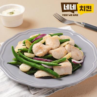네네치킨 네꼬닭 촉촉한 스팀 닭가슴살 마늘맛 9팩