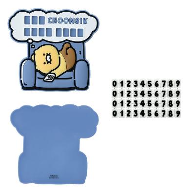 귀여운 카카오프렌즈 춘식이 캐릭터 주차번호판 논슬립 / 선물 자동차용품 차량