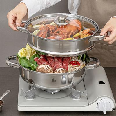 [라온까사] 시그니처 2단 찜기 28cm