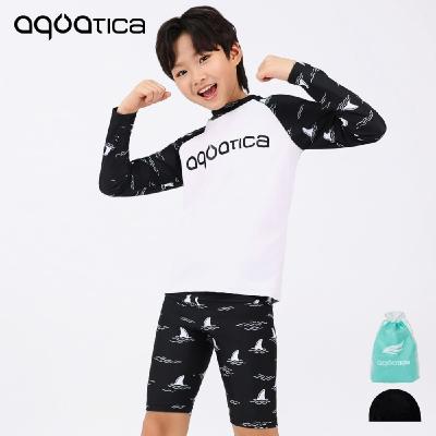 아쿠아티카 아동 래쉬가드 AQA487 스판수모3종세트