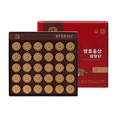 [한삼인] 발효홍삼 침향단 (3.75gx30환)/쇼핑백