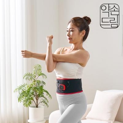 [약손드림] EMS 웨어러블 마사지기_허리세트