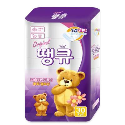 [땡큐] 오리지널 땡큐 3겹 14m 30롤 1팩 화장지 휴지
