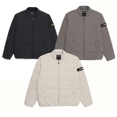 [내셔널지오그래픽] 더블카라 튜브 경량다운 남녀공용 N257UDW430