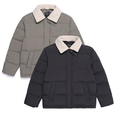 [내셔널지오그래픽] 부클 카라탈착 다운자켓 남녀공용 N257UDW450