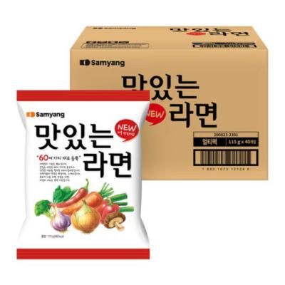 [삼양식품] 맛있는라면(5입멀티) 40개입