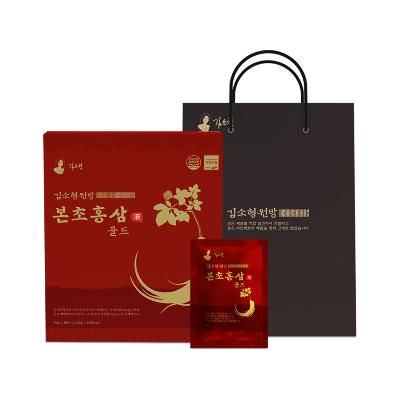 [김소형원방] 본초홍삼골드 (70gx30포)/국내산 6년근 홍삼을 24시간 추출