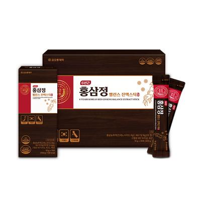 [코오롱제약] 6년근 홍삼정 밸런스 진액스틱 (30포)/건강기능식품/5중기능성