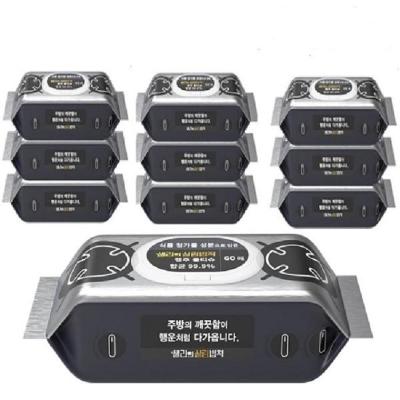 샐리의 살림 법칙 행주 물티슈 60매*10팩