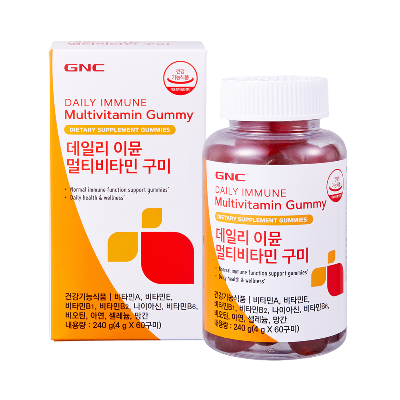 [GNC] 데일리 이뮨 멀티비타민 구미 60구미 1개월분