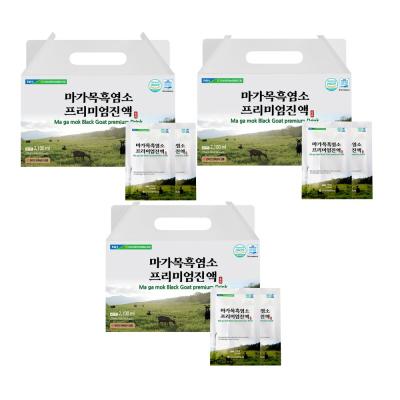 [지리산마천농협] 마가목 흑염소 프리미엄진액 (30포x3박스)