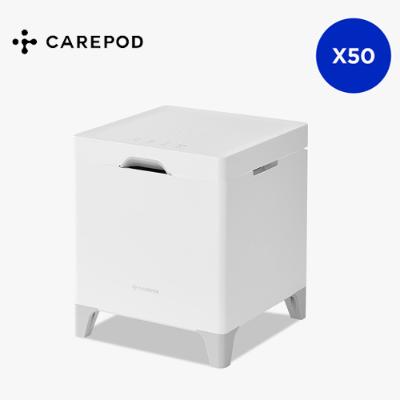 [케어팟] 대용량 완벽살균 저온 가열식 스텐 큐브 가습기 X50