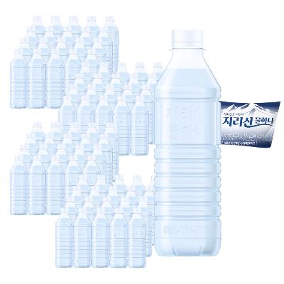 지리산 물하나 무라벨 500mlx80병 생수 샘물