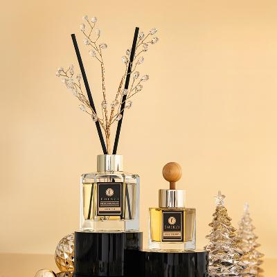 [에멜시]홀리데이 크리스탈 듀오 50ml+120ml 디퓨저 세트(쇼핑백 포함)