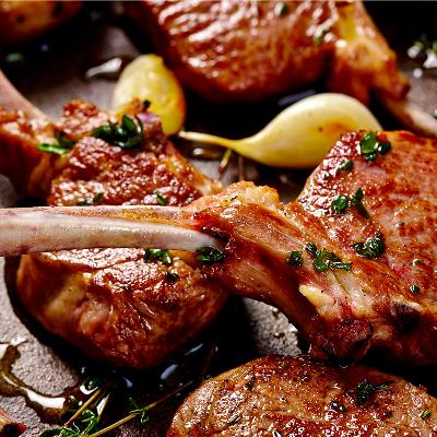 1년 미만 어린양 램 호주산 양갈비 숄더랙 500g, 구이 스테이크 캠핑용