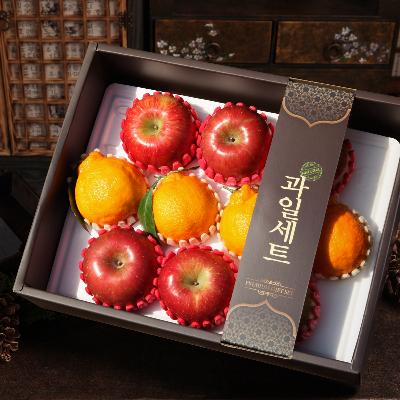 [선물세트]정다운 사과한라봉혼합세트(사과6개,한라봉4개)