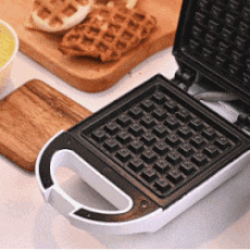 보만 1구 샌드위치 와플메이커 WM1164W 화이트