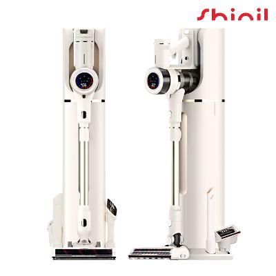 [신일] 무선청소기 400W BLDC 올인원스테이션 SVC-ST25WIF / 먼지통비움/충전/거치/수납