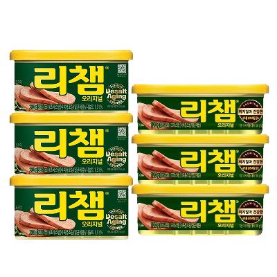 [동원] 리챔 오리지널 200g x 6캔 + 오리지널120g x 5캔 캔 햄 스팸
