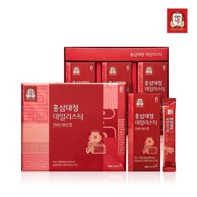 [정관장] 홍삼대정 데일리스틱 (10gx30포)/쇼핑백/고형분 64%함유/간편섭취