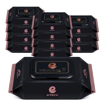 [앙블랑] 세이프 블랙 휴대캡형 20매X12팩 (78gsm)