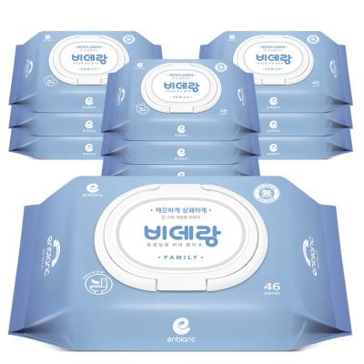 [앙블랑] 비데랑 비데티슈 캡형 46매X10팩