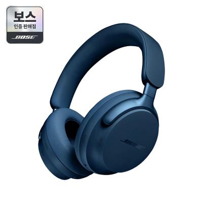 [보스 인증 판매점][BOSE] 보스 QC 울트라 헤드폰 루나 블루 프리미엄 노이즈 캔슬링 헤드폰
