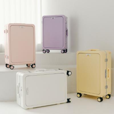 [베르만]  와이드 핸들 캐리어 24인치