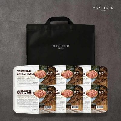 [메이필드호텔]양념LA꽃갈비 선물세트 2.4kg(400g*6팩)