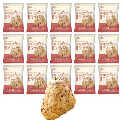 [한우물] 베이컨까르보 주먹밥 15개