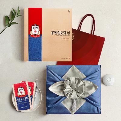 [정관장] 봉밀절편홍삼 6입 (보자기+노리개포장)