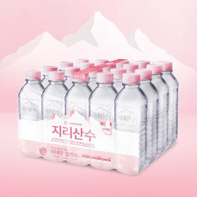 [아워홈] 지리산수 500mlx80개 무라벨 생수 샘물