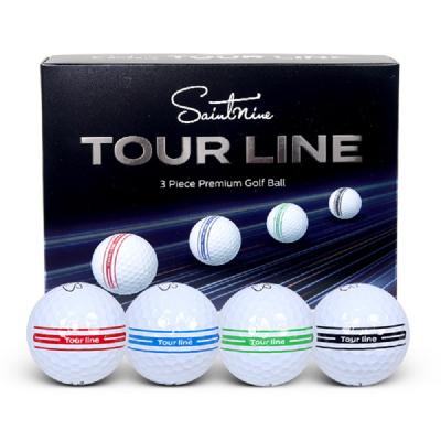 [세인트나인] 2026 투어 라인 3피스 골프공 12구 / 롱 퍼팅라인 골프볼