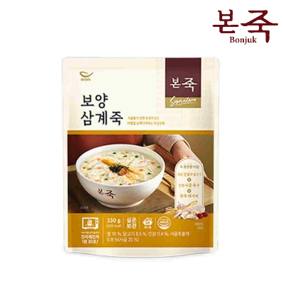 [본죽] 보양삼계죽 파우치330g 6개입